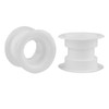 55mm White ABS Plastic Door Vent