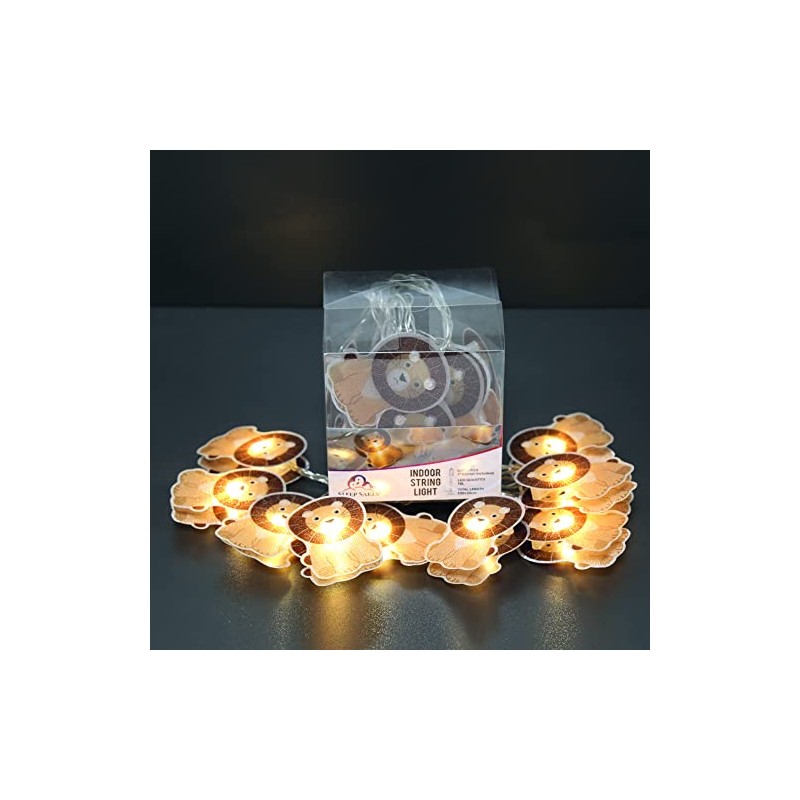 Sleep Sakes Indoor String Light 10 LED - Lion