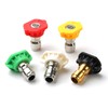 5 Pack Pressure Washer Nozzle Tips, Universal Pressure Washer Tips,