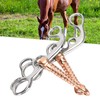 SALUTUYA Snaffle de Entrenamiento Ultraligero a Prueba de óxido para