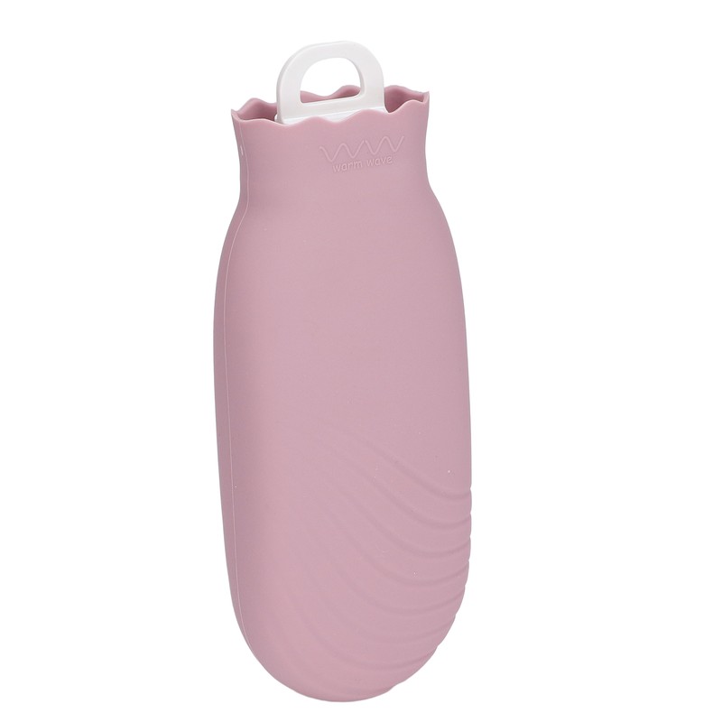 550ml Hot Water Bag Silicone Plush Cute Cartoon Explosion Proof