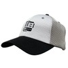 Hiemon Cap, Breathable Material, One Point Logo, white