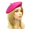 Umeepar Wool French Beret Hat Solid Color Winter Hat for