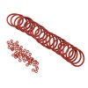 120pcs Coffee Machine O Ring High Temperature Resistance Waterproof Silicone