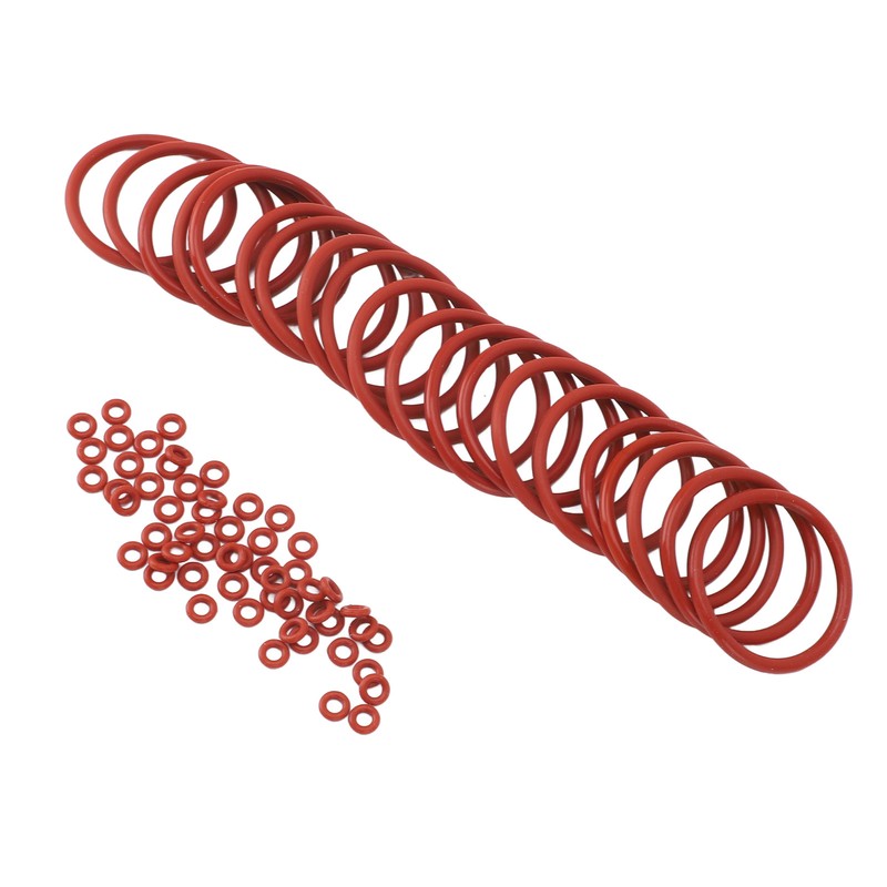 120pcs Coffee Machine O Ring High Temperature Resistance Waterproof Silicone