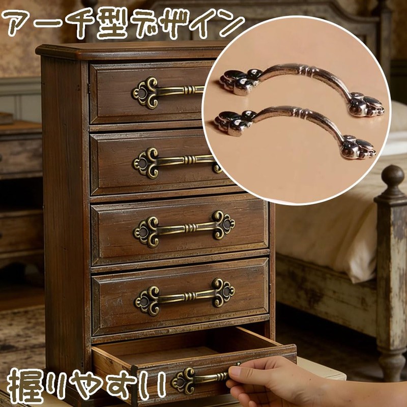 Mini Pulls Mini Handles Zinc Alloy 10pcs Handle Handles Durable