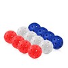 Fizzazzle Outdoor Pickleball Balls 40 Holes - 12 Pack Red