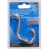 Hardware Essentials 852307 Heavy Duty Coat and Hat Hook Satin