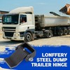 Lonffery Steel Dump Trailer Hinge, Weld on Heavy Duty Trailer