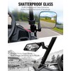 XATVXUTV UTV Side Mirrors for Honda Pioneer 1000 16-25, Adjustable