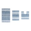Home Weavers 100% Cotton Gradiation Collection Bathroom Décor | Washable