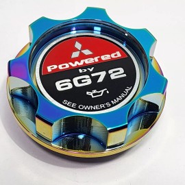 Unbranded NEO CHROME DOHC ENGINE OIL CAP FOR MITSUBISHI DIAMANTE 3000GT TURBO 6G72 3.0L OE