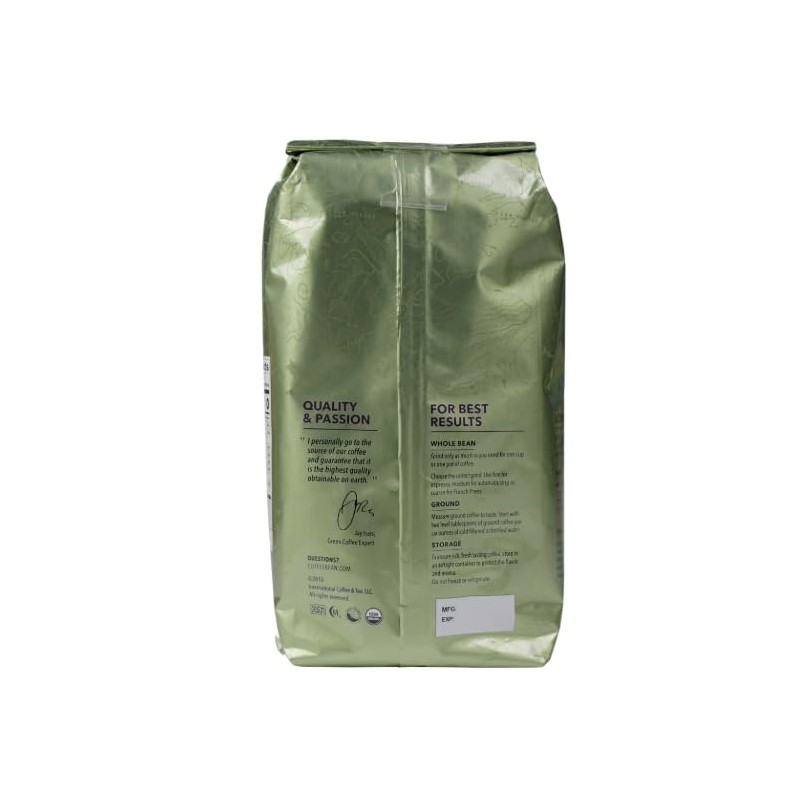 Organic Mexico Coffee Bwan Dark Roast Whole Bean, 32oz –