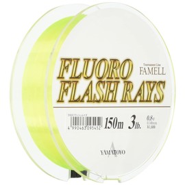 YAMATOYO Line Fluoro Flash Raise 150m Yellow No. 0.8