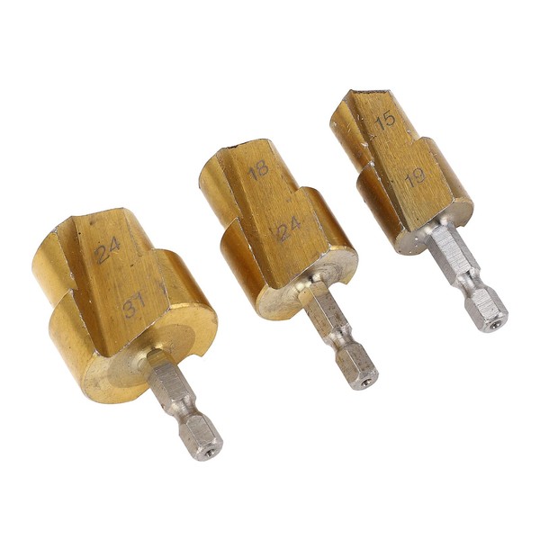 19mm 24mm 31mm Hex Shank Carbon Steel Pipe Reamer Bits