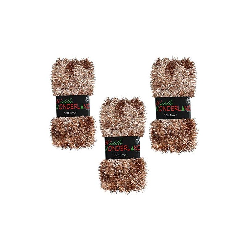 Home Decorative Christmas Tree Decoration Tinsel, Pack of 3 -