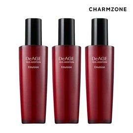 Charmzone [Charmzone] Charmzone Deage Red Edition Emulsion 120ml 3pcs / [참존] 참존 디에이지 레드에디션 에멀전 120ml 3개