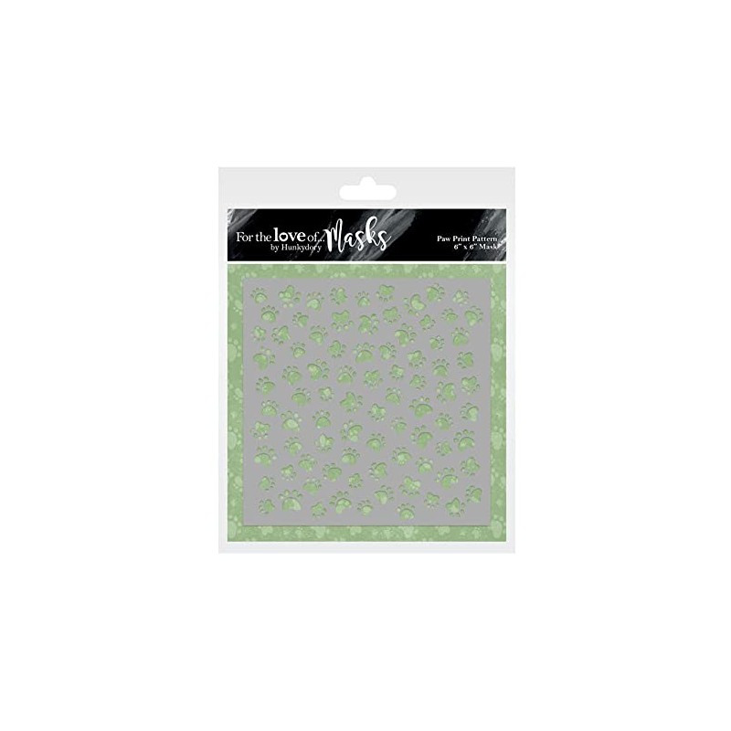 Hunkydory for The Love of Masks - Paw Print Pattern