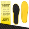 Carbon Fiber Insole,Rigid Shoe Insert for Arthritis, Turf Toe, Hallux