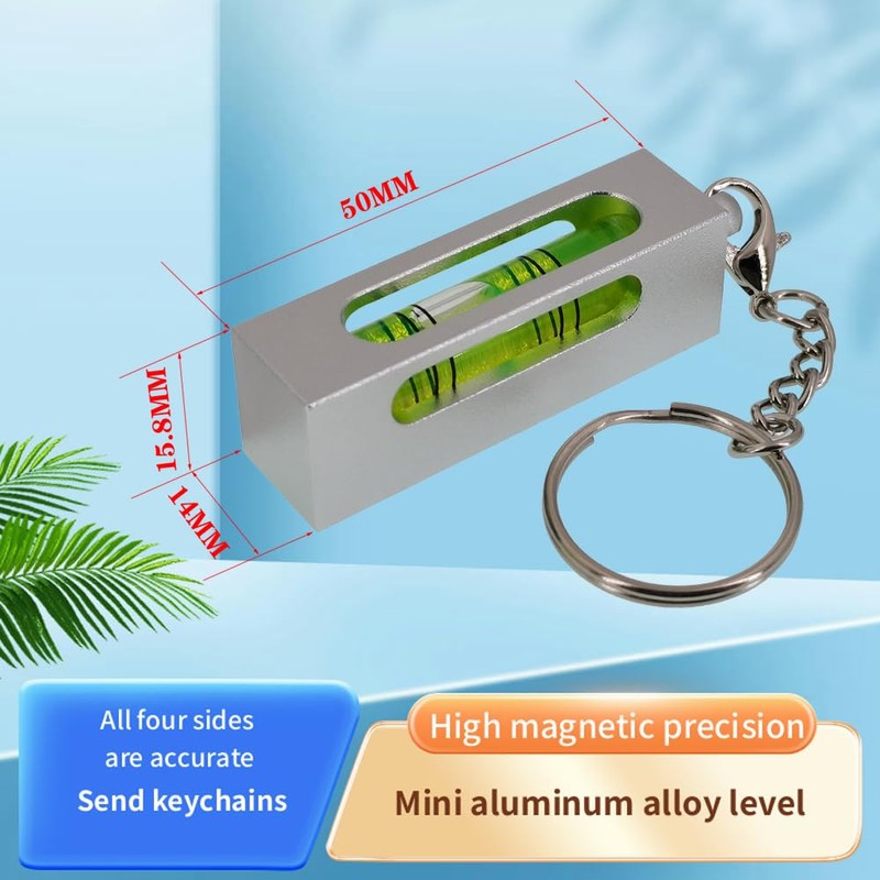 The Yan He Aluminum Alloy High-Precision Level, 180 Degree Turn
