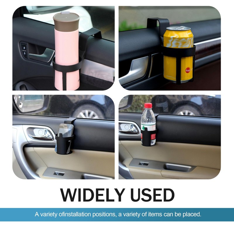 Shakas 2 PCS Car Door Side Window Gap Cup Holder,