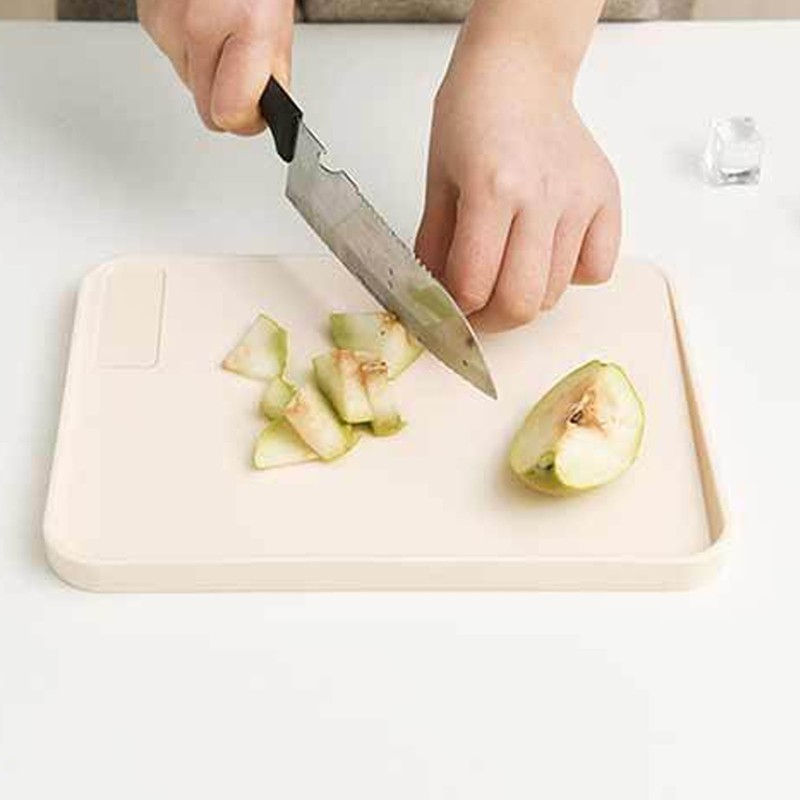 Kitchen Cutting Board Raised Edges Anti Skid Double Sided High