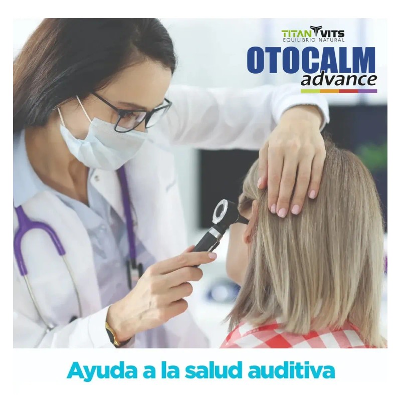 Otocalm Caps Suplemento Alivio Zumbidos Oídos Pack