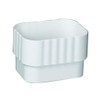 DOWNSPOUT CONNECTOR WHT