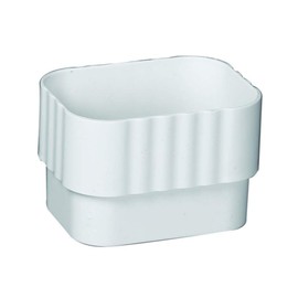 DOWNSPOUT CONNECTOR WHT