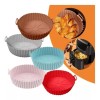 CB 2 Molde Silicon Freidora Aire Circular Reutilizable Horno