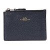 Coach F12186 Crossgrain Leather Mini Skinny ID Case Midnight