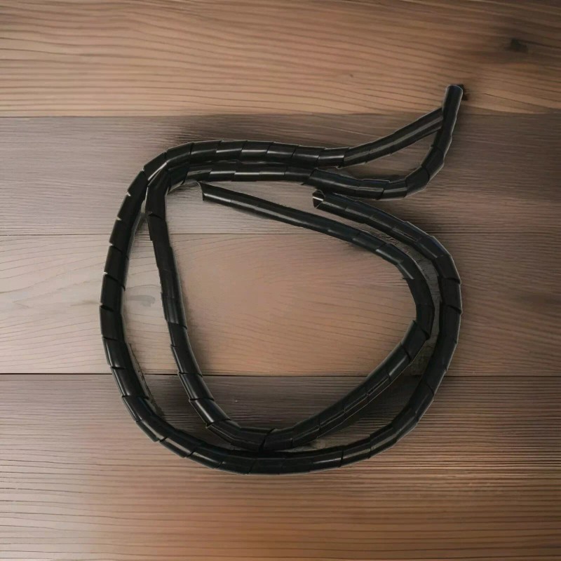 cable wholesale 6 ft Cable Wrap / Spiral Wrap, Black,