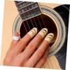 Guitar Finger Thumb Pick Protector,5Pcs Plastic DIY Finger Picks Protector