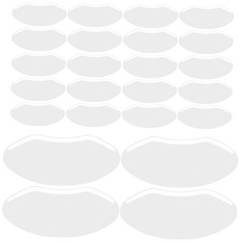 FOMIYES 2sets Hairdressing Supplies Barber Face Protectors Facial Shield Mask Eye Guards 30pcs*2