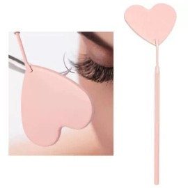 DANYBELLA MODA Y BELLEZA Espejo Para Extensiones De Pestañas, Forma Corazón