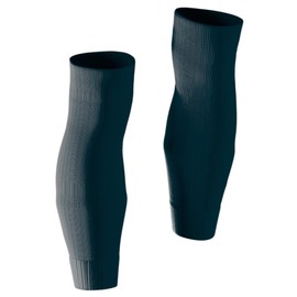 Tekkerz leg sleeve over 20 color variations compatible with grip socks for soccer, football, hockey, rugby athletic socks, Cool Gray, Medium