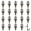 Rddconkit Push Pin Hangers，20 Pcs Zinc Alloy Pin Hooks Picture
