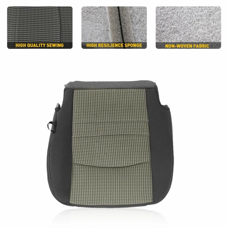Unbranded For Dodge Ram 2009-2012 Driver Side Bottom Seat Cover