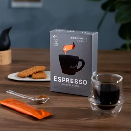 INIC coffee European Aroma Espresso Sticks, 12 Sticks (Espresso), Best Powder Coffee, Taste Used by World Barista Champions