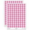 Golf Hole Flag 200+ Round Stickers - Matte Finish -