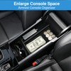 Center Console Organizer for 2025-2026 Toyota Camry, Armrest Storage Tray