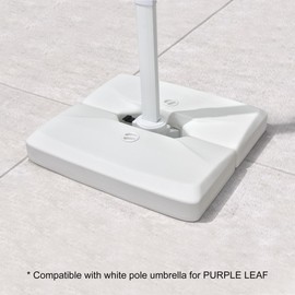 PURPLE LEAF Outdoor Umbrella Base PL2120WT Cantilever Umbrella Base