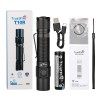 TrustFire 1800LM Tactical Flashlight - USB-C Charging IP68 Waterproof LED