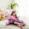 Clara Clark Reading Pillow for Kids, Small Back Pillow for