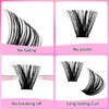 Cluster Lashes D Curl Lash Clusters 280 Pcs Lash Extension