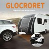 GLOCRORET 4-Flat 7-Way Trailer Tow Wiring Harness Plug Compatible with