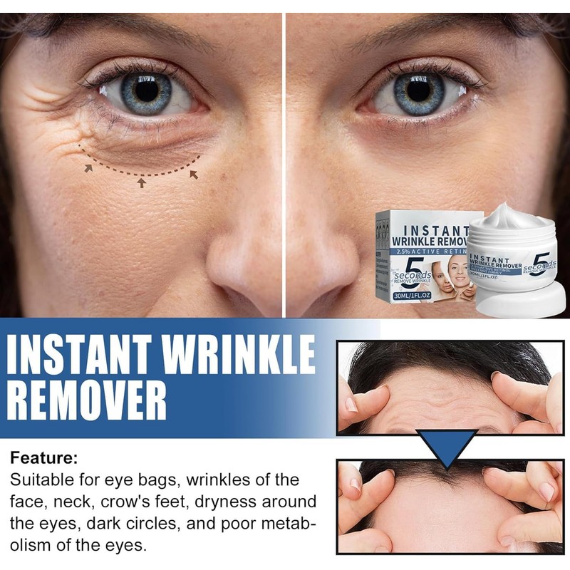 Crema Antiarrugas con Retinol Reafirmante para Rostro y Frente 30ML