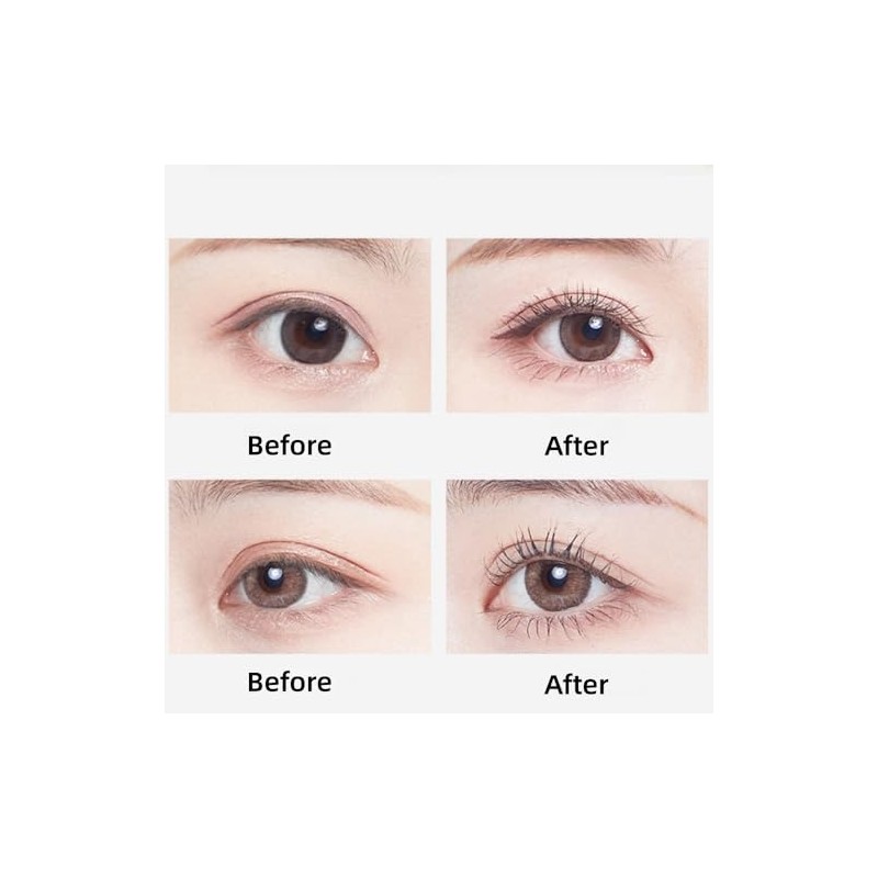Black Mascara with Comb Brush Separates Lashes for Definition, No