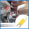 VekAuto 6pcs 40A AFS Mini ANL Fuse for Car Truck
