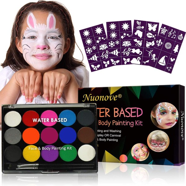 Children's make-up, body colour set, make-up colours children, face paints children